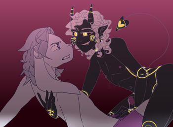 Mine and my friend's OC
